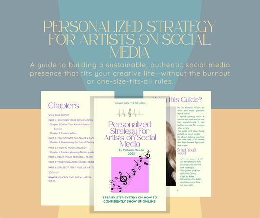 Personalized Strategy For Artists on Social Media