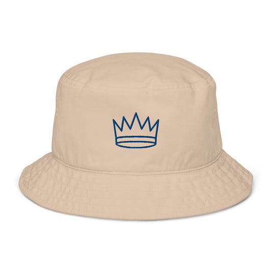 Organic bucket hat with Crown