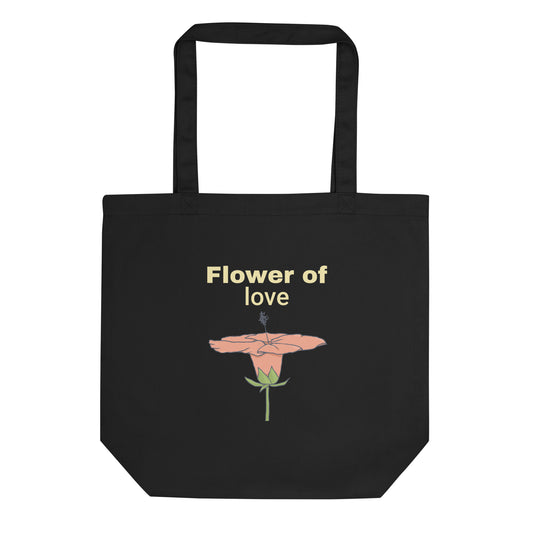 Eco Tote Bag "Flower of Love"