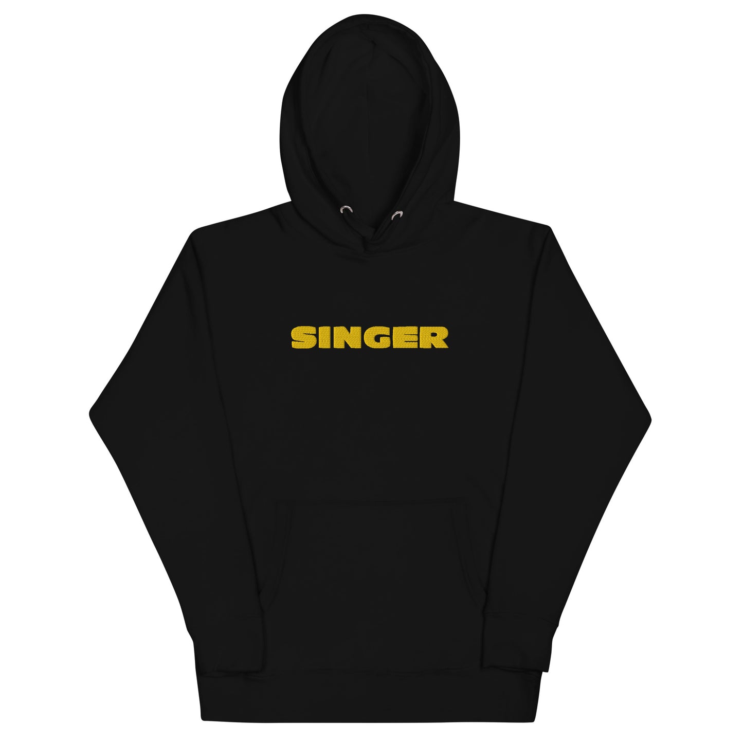 Unisex Embroidered 'Singer' Hoodie